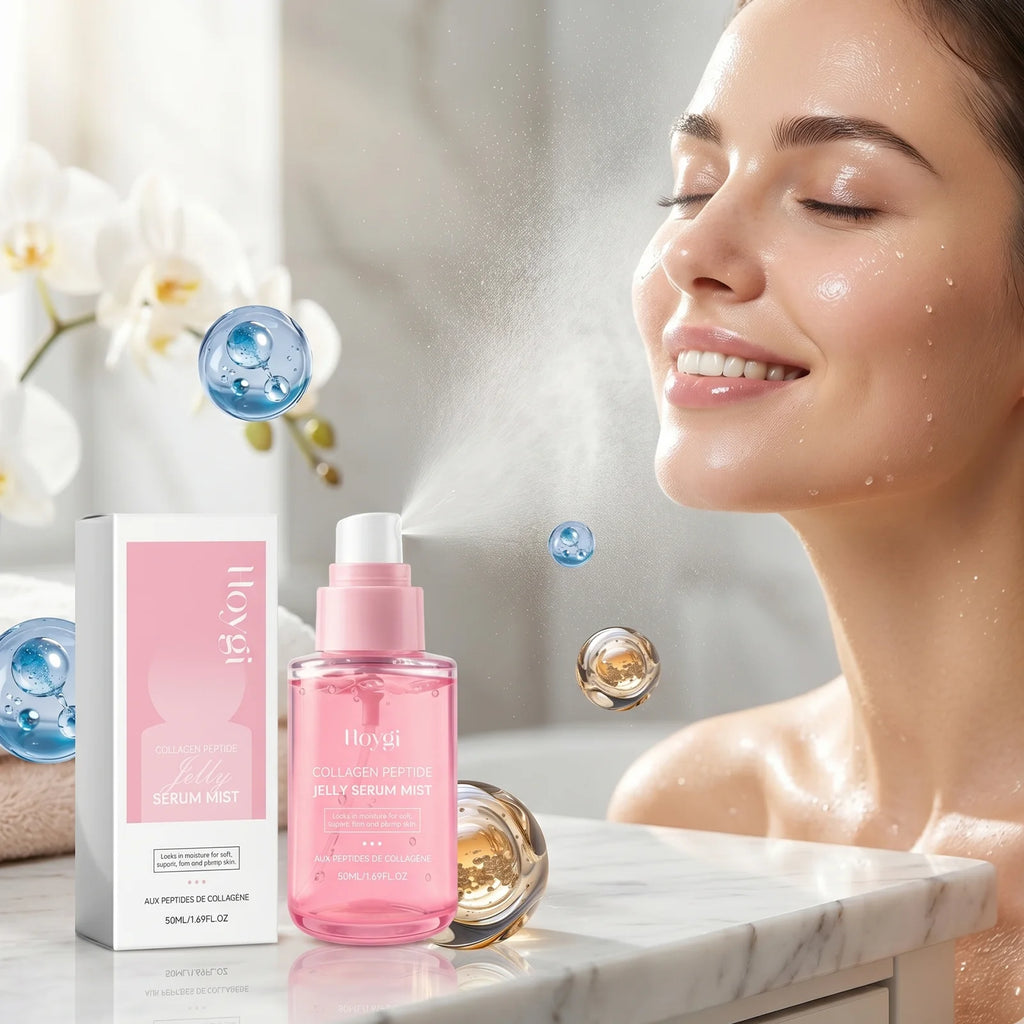 Moisturizing Mist Facial Serum Spray Hydrating Peptide Gentle & Nourishing Barrier Protection Deep Hydration Lock Anti-Dryness Zpaxo