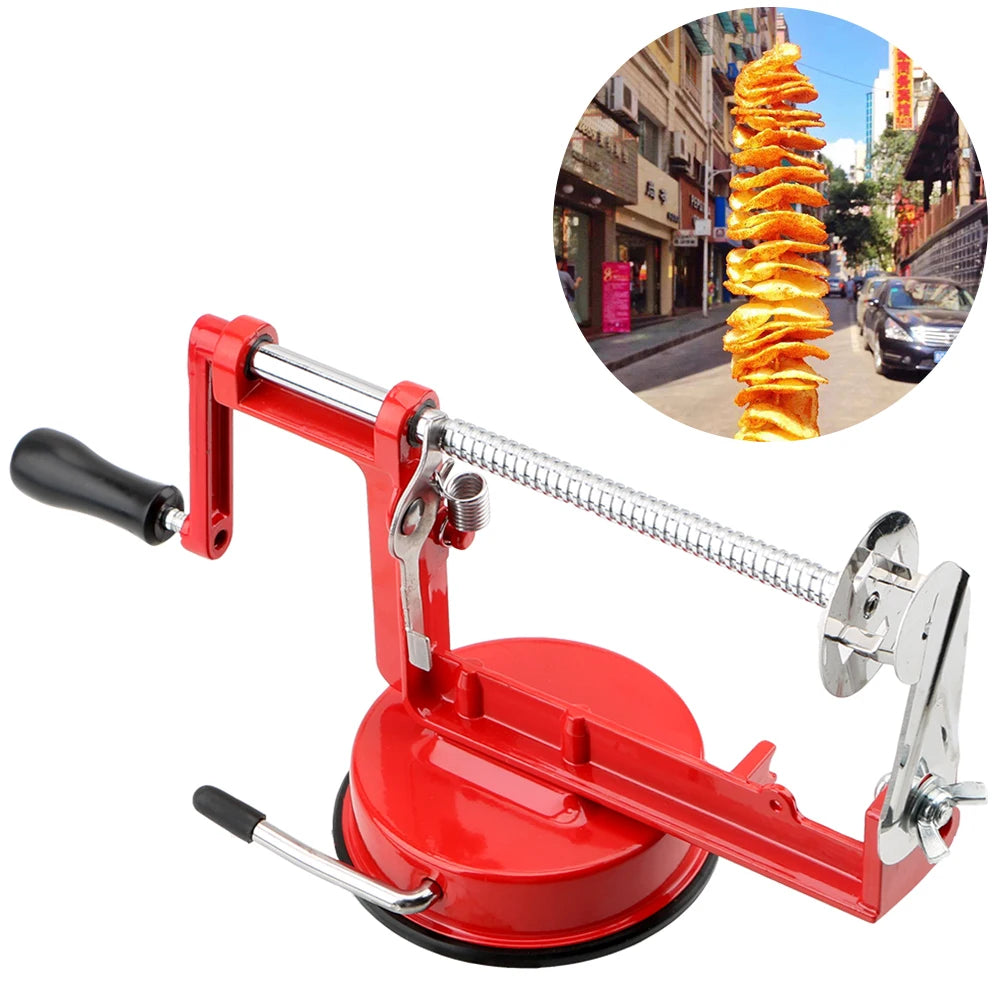 Vegetable Spiralizer Twisted Potato Apple Slicer Manual Kitchen