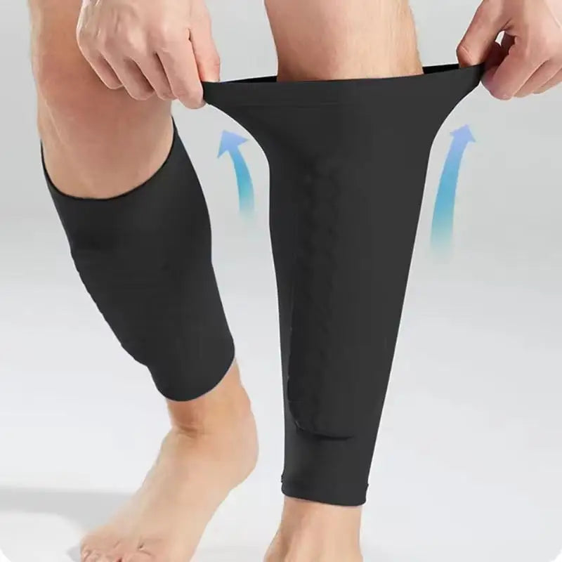 Shin Splints Soccer Sleeve Honeycomb Padding Ski Leggings Calf Zpaxo