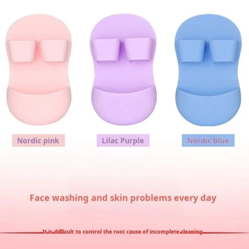 Easy Use Silicone Face Wash Brush Cleansing Nose Clean Facial Pore Zpaxo