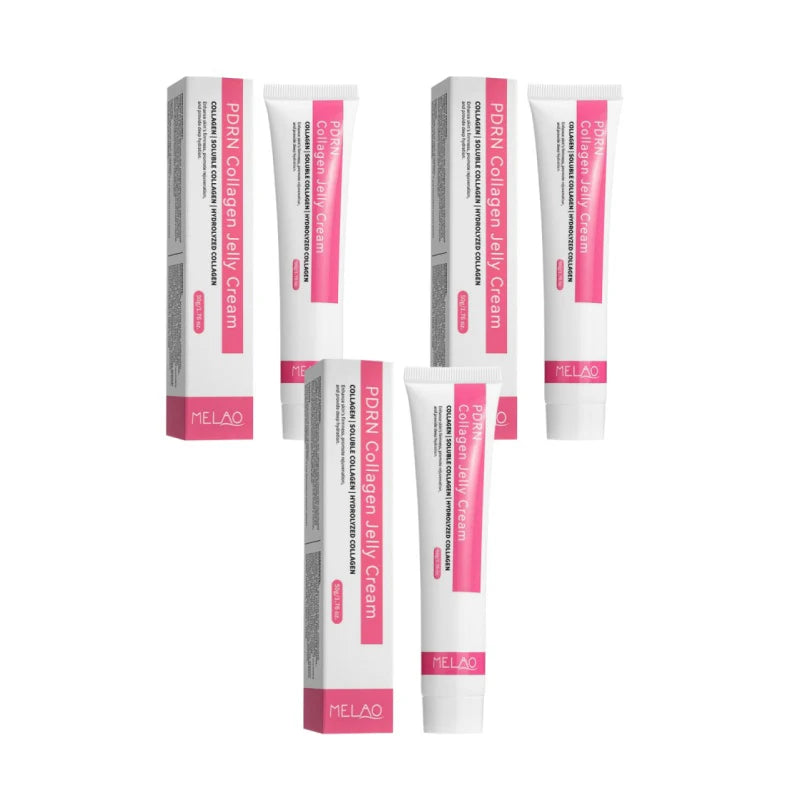 PDRN Collagen Jelly Cream – Hydrating & Firming Moisturizer Collagen Jelly Cream Zpaxo 3PCS