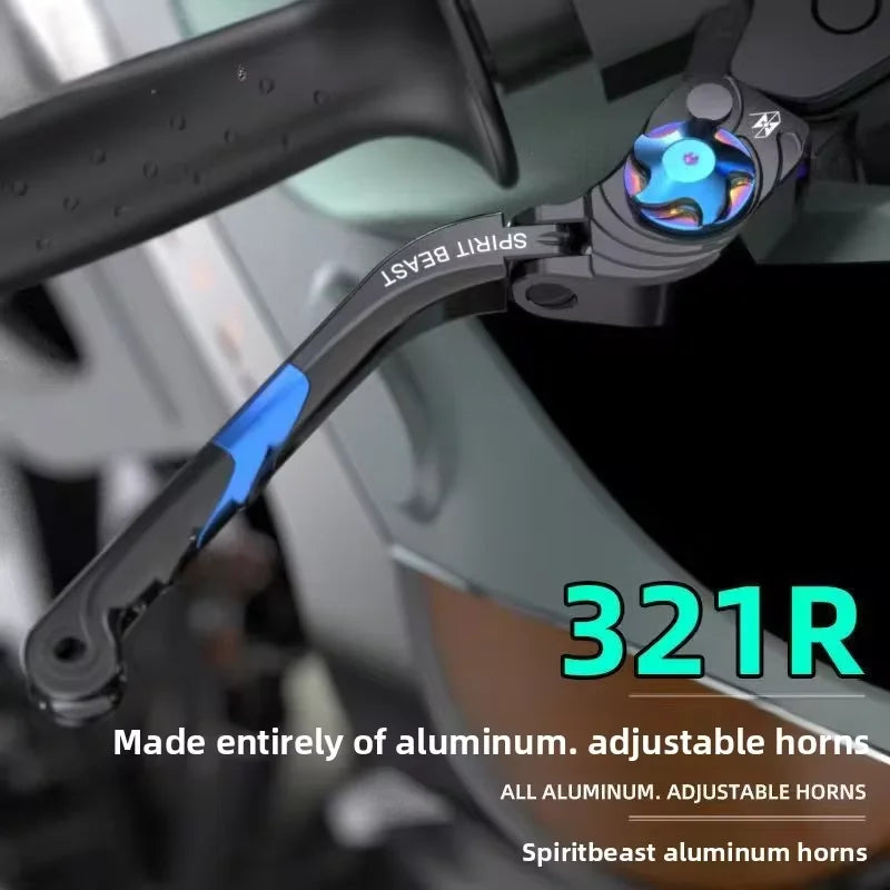 Folding Adjustable Motorcycle Brake & Clutch Lever – Bull Horn CNC