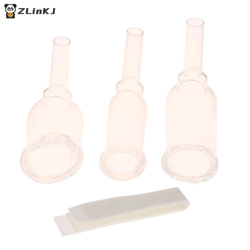 ▶1Pcs Disposable Silicone External Catheter Urine Collector Sterilized Comfortable Medical Self Adhesive Male External Catheter Zpaxo
