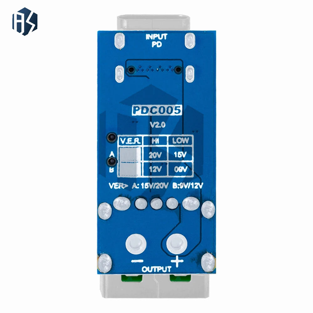 ‌USB-C PD 3.1/QC4+/PPS Protocol Emulator & Analyzer – Programmable 5-20V 100W Tester Module with 1.3" Color OLED Zpaxo