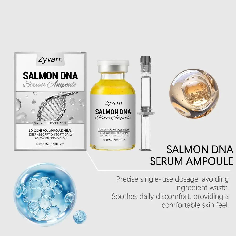 Korean Salmon Ampoule Serum | Peptide Anti-Aging Face Essence Face Serum Zpaxo