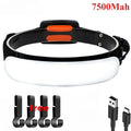 KDULIT COB LED Headlamp Rechargeable 7500mAh – Wide Angle Torch