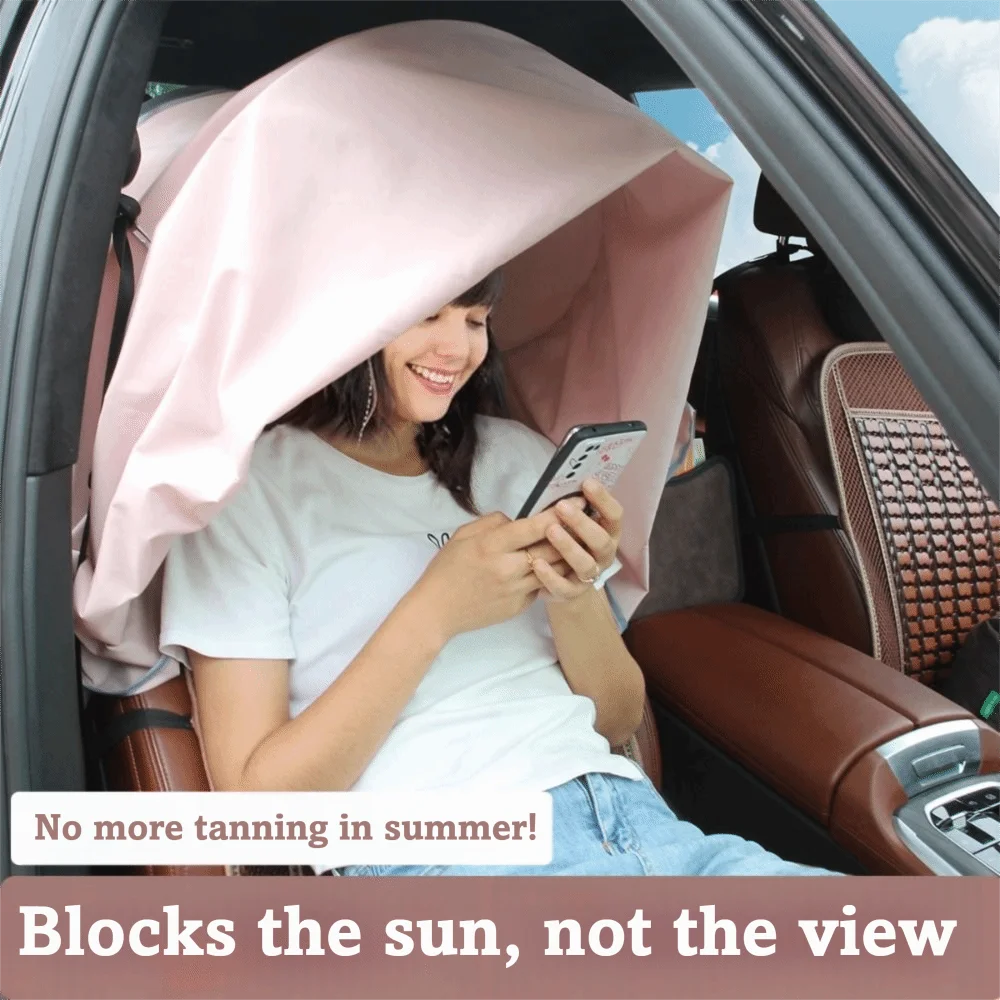 Car Interior Sunshade Full Face Mask Body Cover UV Protection Zpaxo