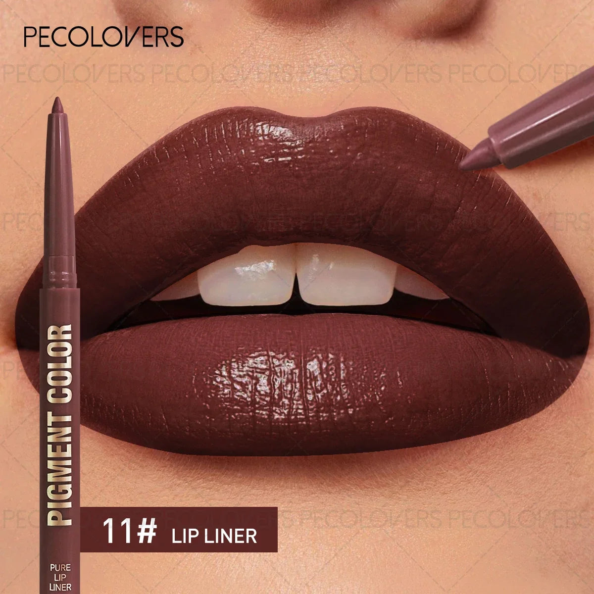 Long-lasting Waterproof Lip Liner Pen Easy Coloring Great Rendering Zpaxo 11