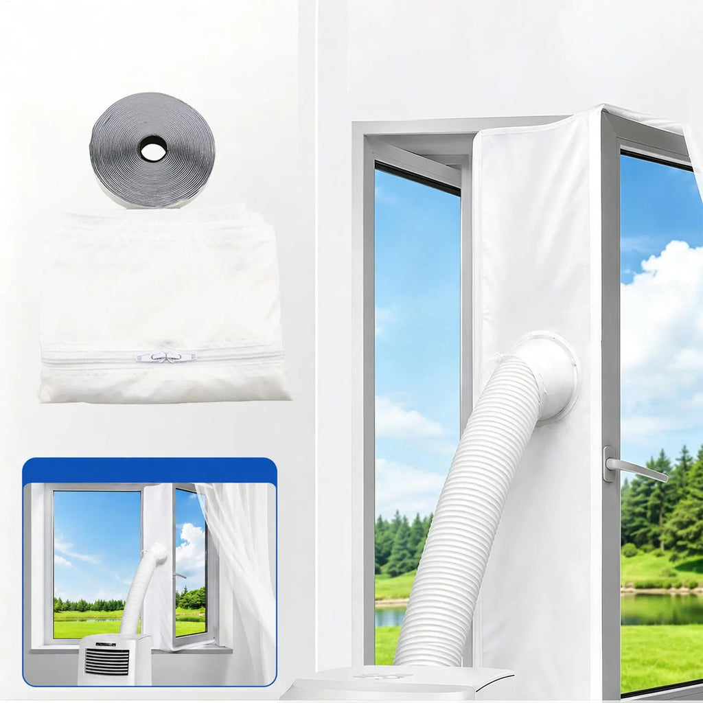 Portable AC Window Sealing Waterproof Air Conditioner Vent Blocker