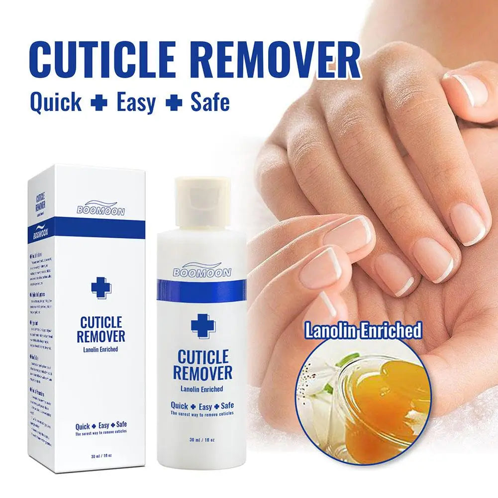 30ml Nail Cuticle Remover Liquid Softener – Manicure & Pedicure Cuticle Softener Zpaxo