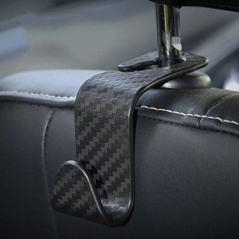 Car Headrest Hook Hanger – Back Seat Organizer | 1/2/4 Pack