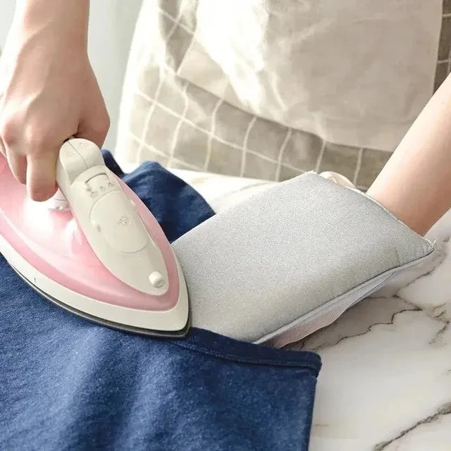 A Heat-resistant Stain-resistant Clothing Shop Can Wash the Ironing Board Mini Portable Anti-ironing Gloves Iron Pad Set Zpaxo