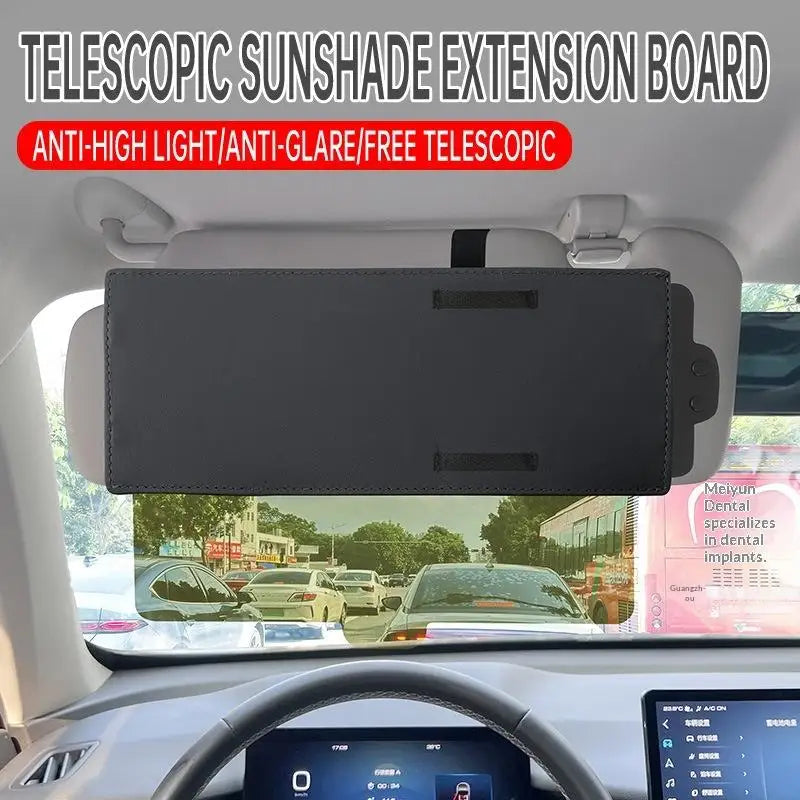 Car Sun Visor Extender – Anti-Glare UV Blocker Sunshade