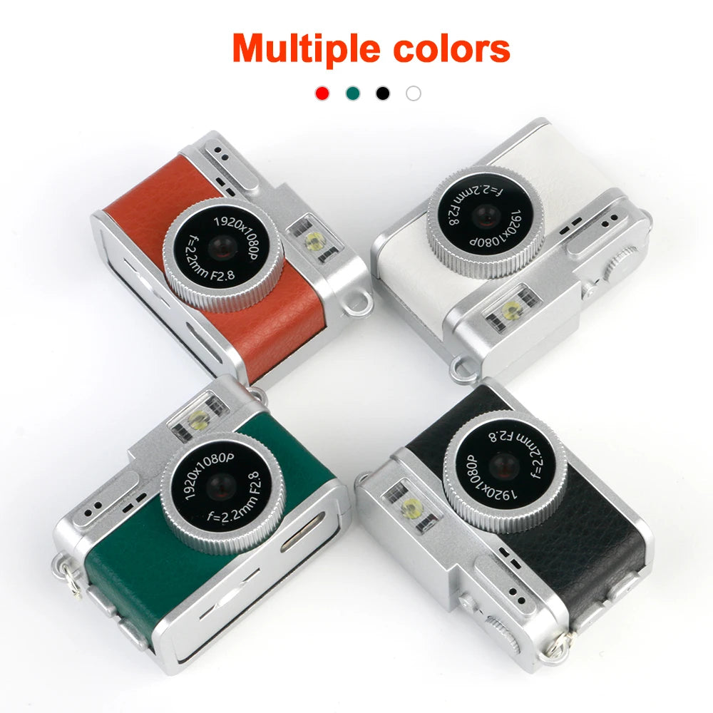 Mini Camera with LED Flash Light Retro Digital Camera With Speakers Portable Small Camera for Travel Gift for Kids Students S150 Zpaxo