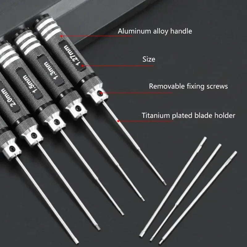 Model Airplane Hexagonal Screwdriver Wrench 1 27 3 5 Maintenance Tool Zpaxo