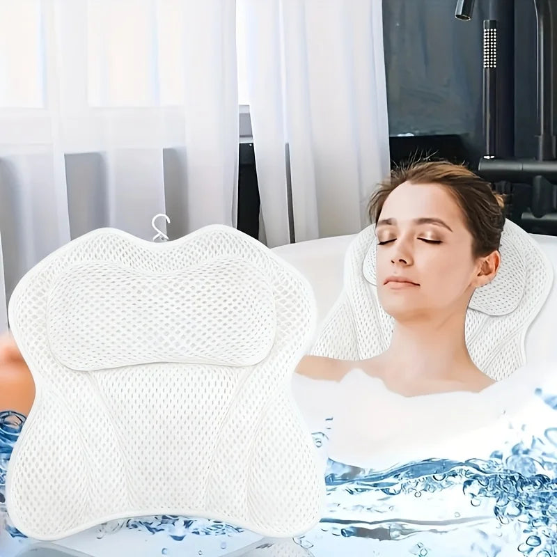 Comfortable Bathtub Pillow Designed Bathtubs Adjustable Design Fits