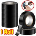 Heat Resistant Tape Strong Adhesive Black Rubber Electrical Tape Waterproof Electrical Insulating Tape Durable Soft Adhesive Zpaxo 1Roll 16mm 10M