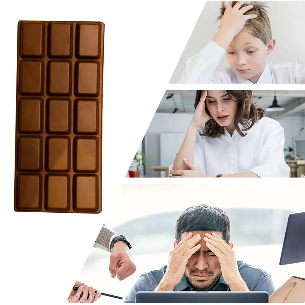 Chocolate Stress Relief Toy Realistic Sensory Relax Tool Slow Rising Chocolate Toys For Adults Kids Children Party Favor Home Zpaxo