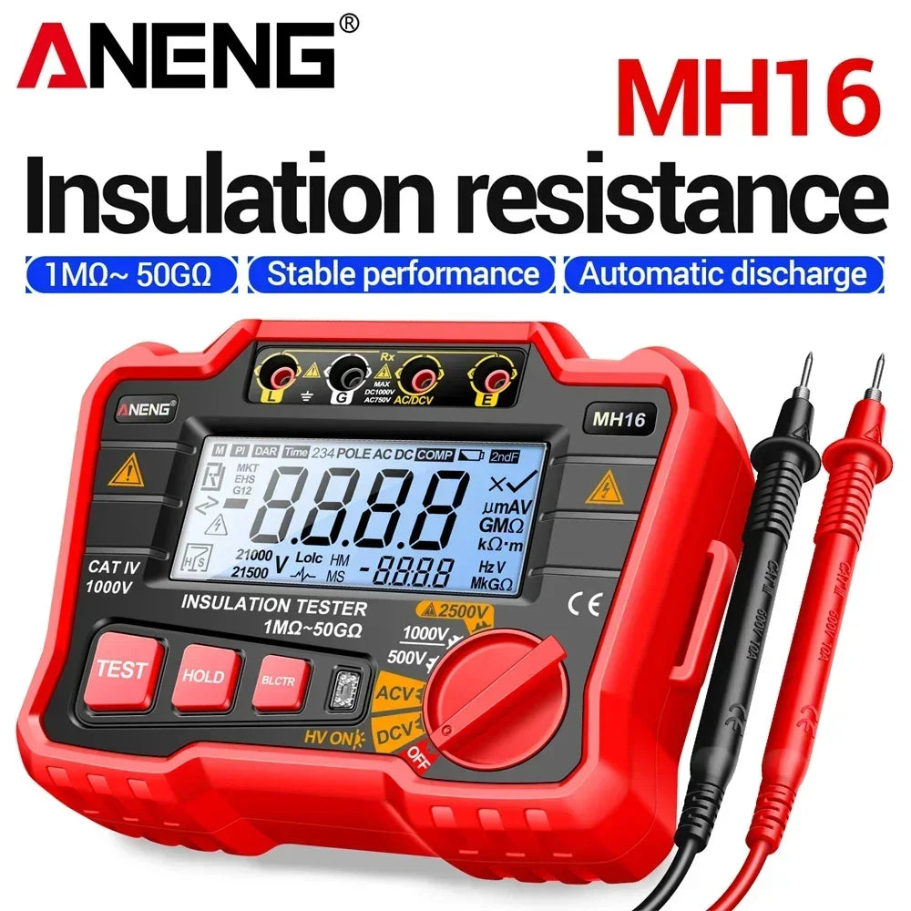Test Tools ANENG MH16 Insulation Resistance Meters AC DC Voltage