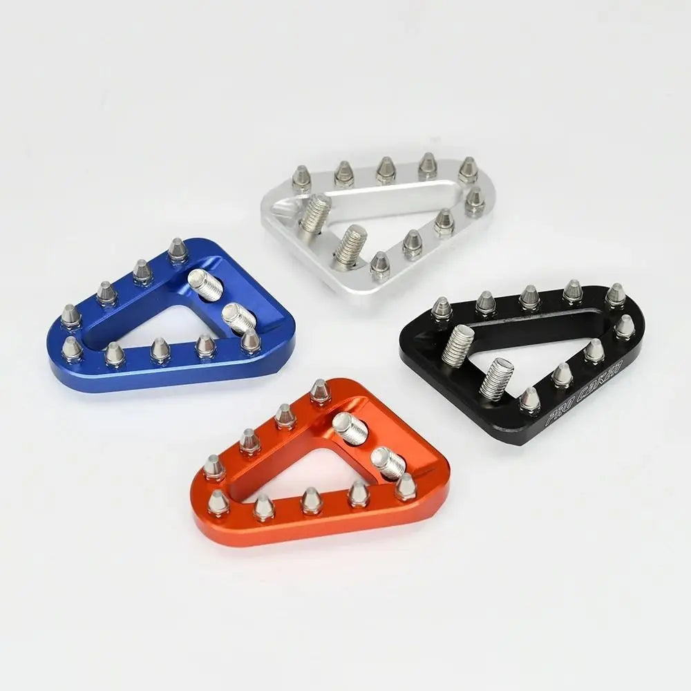 Rear Brake Pedal Lever Step Plate Tip Universal Motorcycle Zpaxo