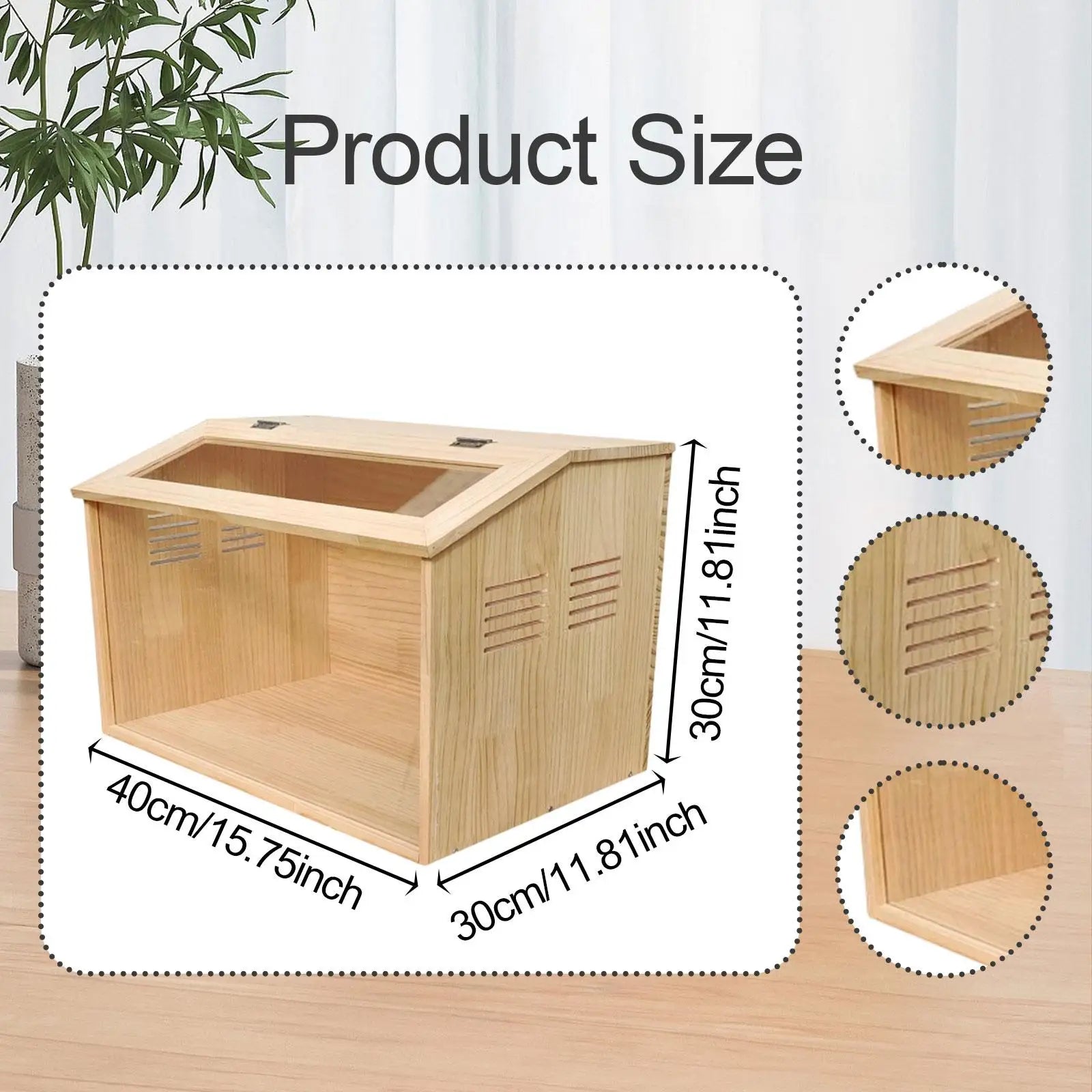 Chicks Brooder Box Hamster Villa Clear Versatile Supplies Pet Habitat House Sturdy Breeding Box Small Chicken Coop Quail Cage Zpaxo