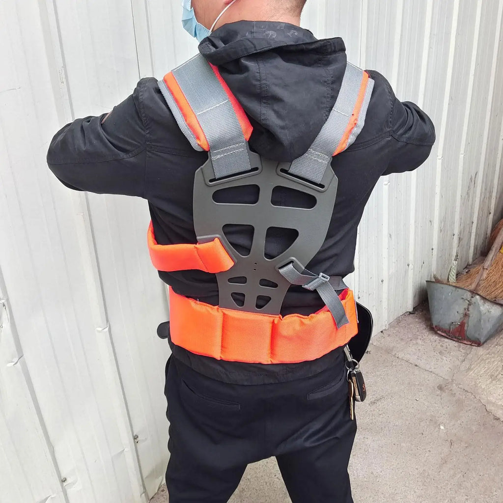 Double Shoulder Brush Cutter Harness Padded Adjustable Trimmer Strap