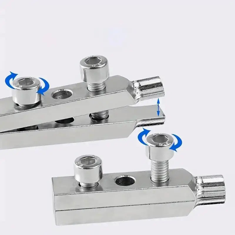 Professional steel plug valve remover-1/2 inch -3/4 inch adjustable angle remover, screw remover-plumber's repair kit Zpaxo