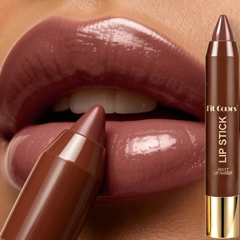 Moisturizing Lipliner Pen Soft Mirror Glass Lip Crayon Lipstick Pencil Waterproof Lip Makeup for Women Solid Lip Gloss Cosmetic Zpaxo