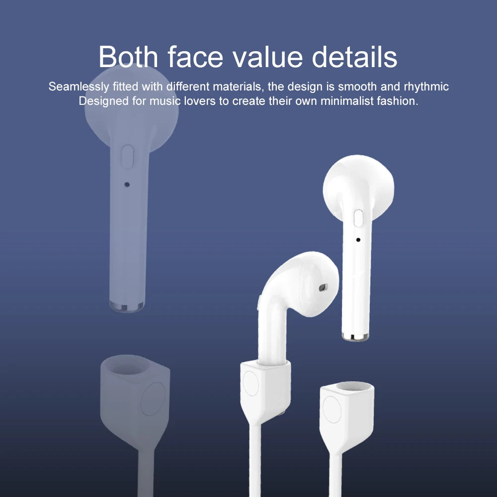 Magnetic Wireless Anti-Lost Silicone Earphone String For Apple AirPods Pro 3 2 1 Huawei Wireless Bluetooth Headphone Neck Strap Zpaxo