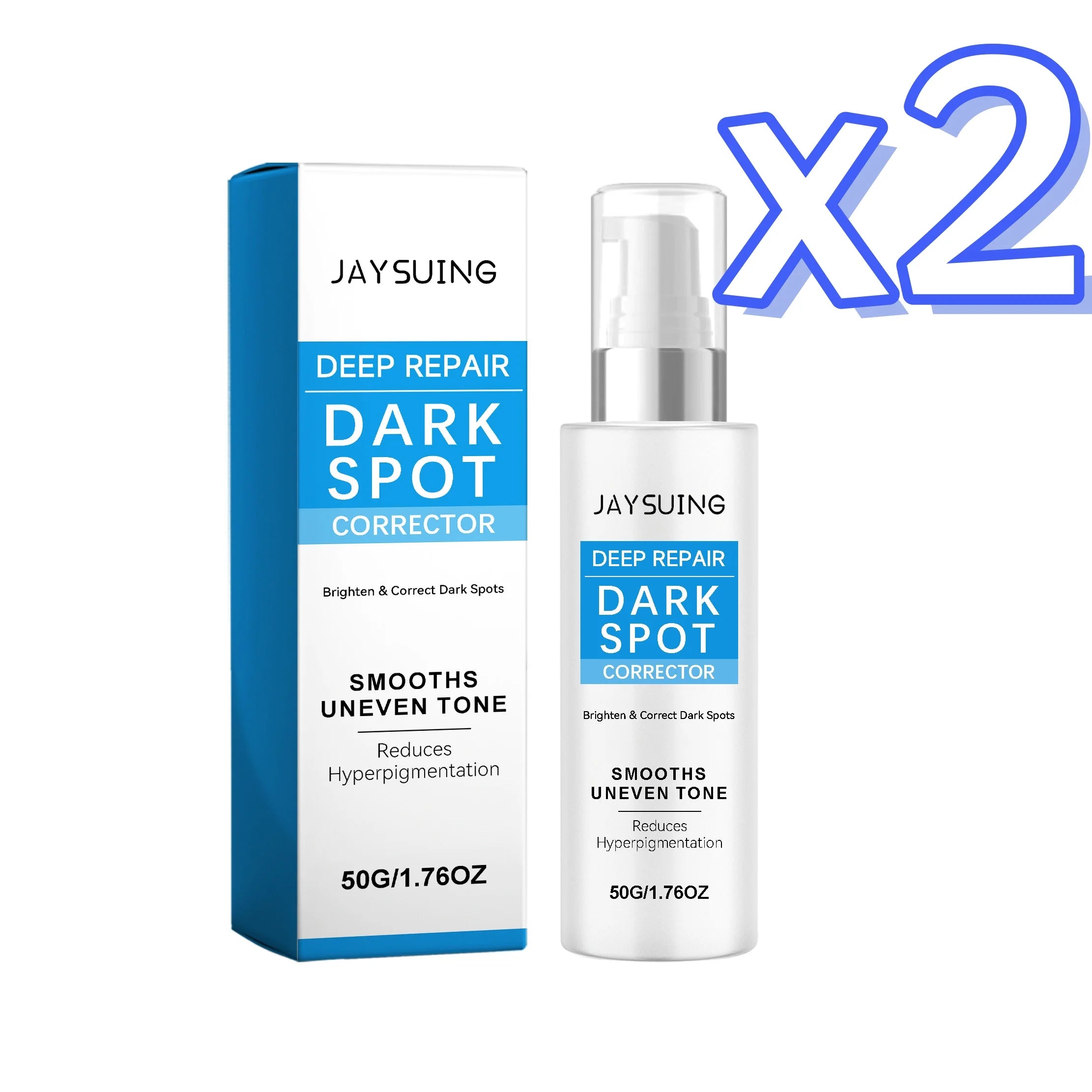 Dark Spot Correcting Glow Serum Cream | Brighten & Fade Spots Dark Spot Serum Cream Zpaxo 50g boxed x 2