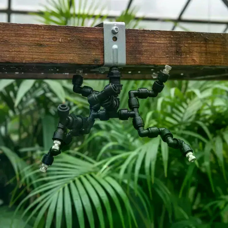 4 Head Garden Watering Reptile Fogger Mister Quick Connecting Nozzle Zpaxo