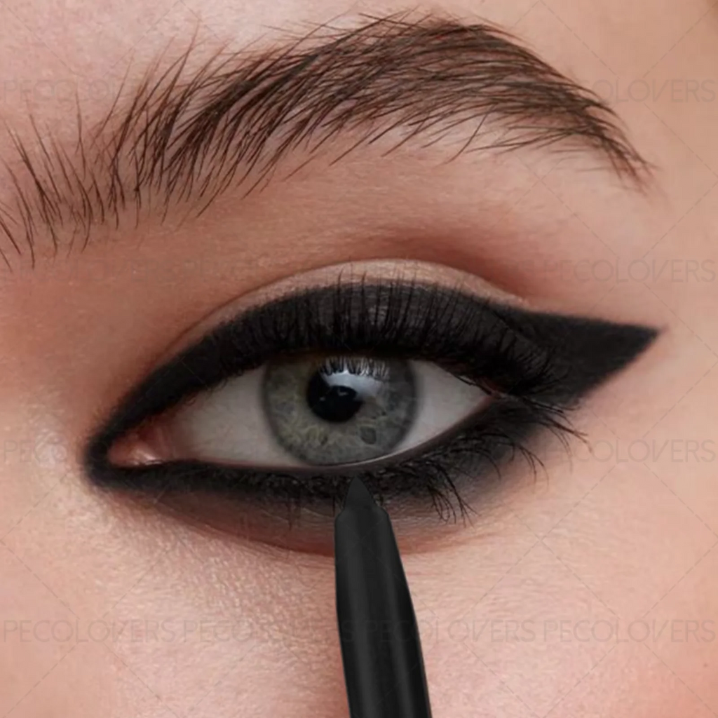 1PC Ultra-fine Matte Waterproof Eyeliner Pencil, Rotating Design, Highly Pigmented, Smudge-proof, Creates Charming Smokey Eyes Zpaxo