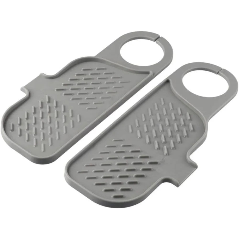 Convenient Silicone Countertop Protector Faucet Absorbent Pad Drip Zpaxo