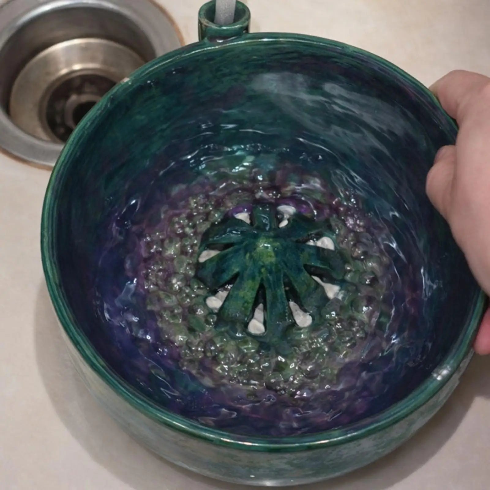 Fruit Washer Spinner Bowl Strainer Multifunctional Cleaner Hydrobowl