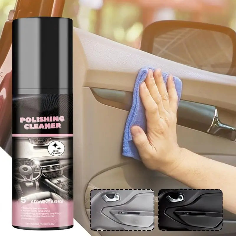 Car Interior Polish Cleaner Polishing Decontamination Maintenance