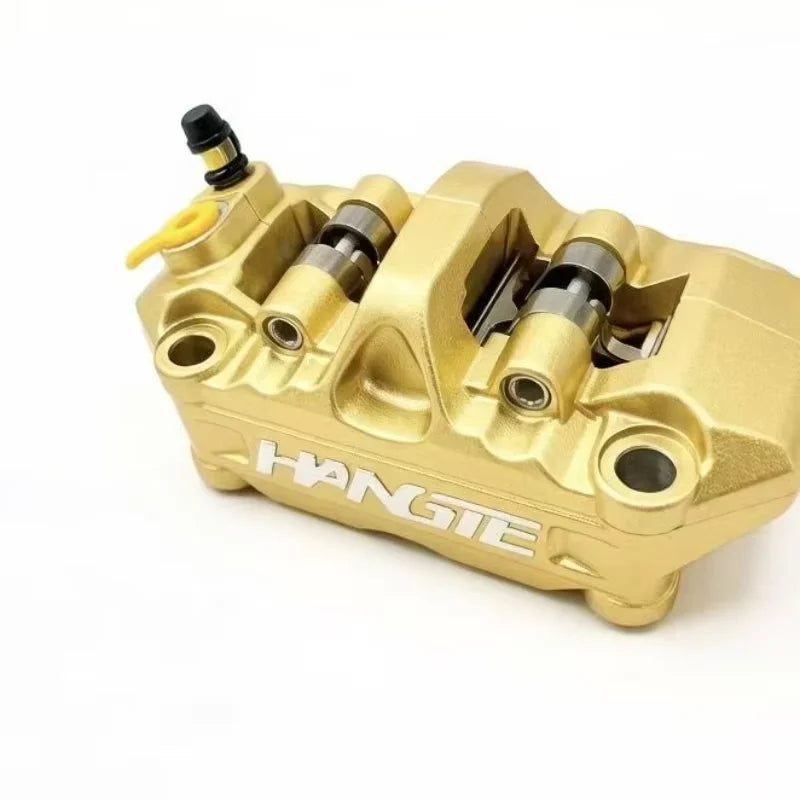 Hangte Gold 4-Piston Brake Caliper | 100mm Electric Motorcycle
