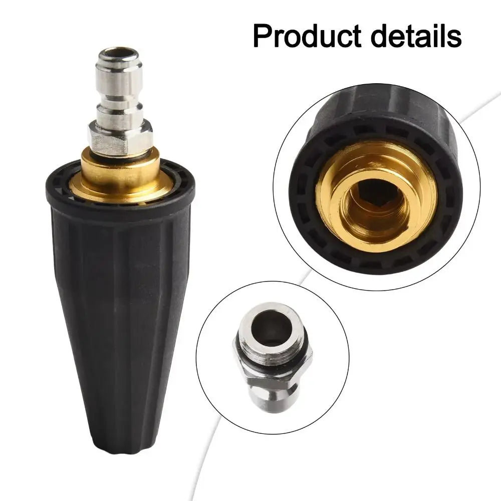 360 Degree Rotating Turbo Rotary Nozzle Solid Brass Stainless Steel Zpaxo