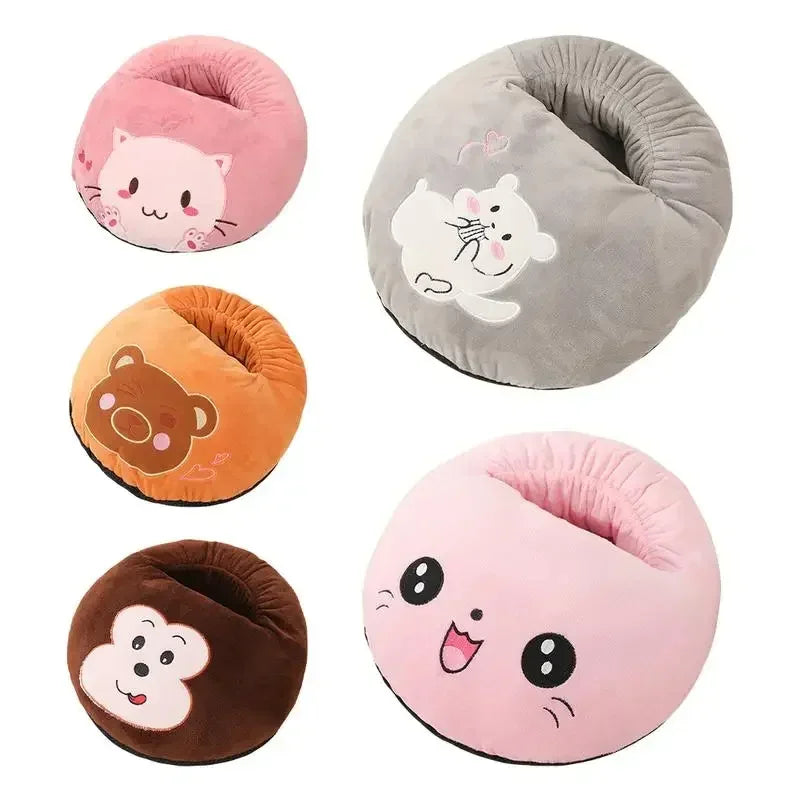 USB Electric Foot Warmer – Plush Heated Feet Cover for Home Electric Foot Warmer Zpaxo