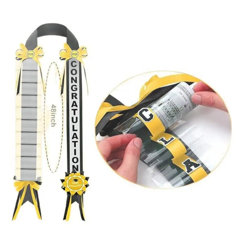 Class of 2026 Graduation Money Lei Necklace – Cash Holder