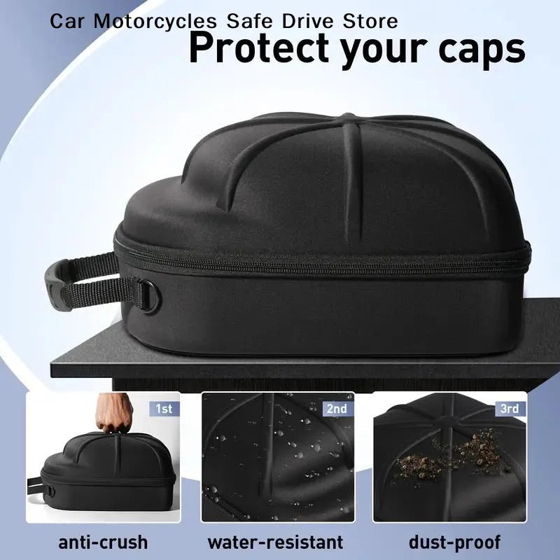 CM1pc Portable Baseball Hat Travel Bag Cap Case Storage Carrier Box