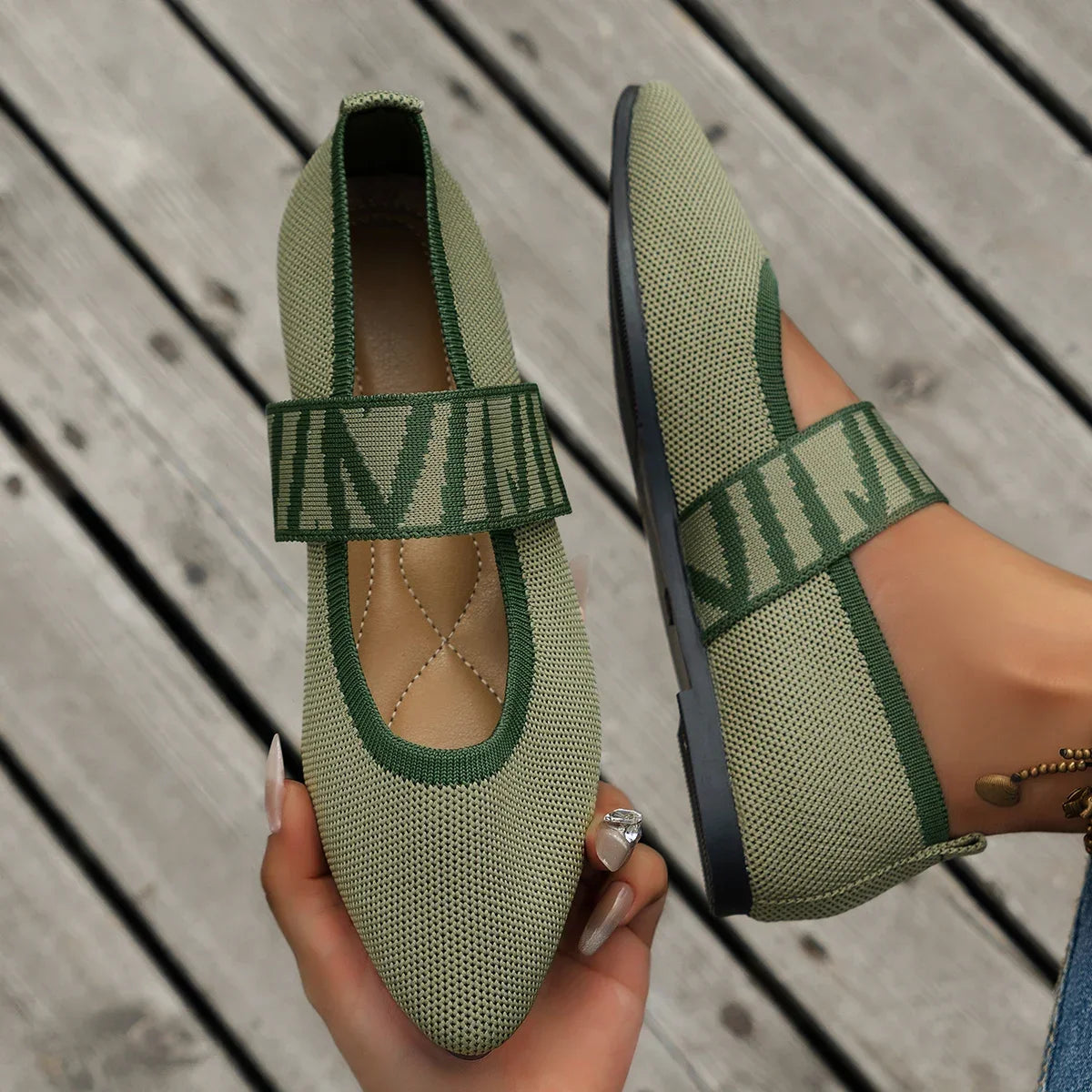 Women Flat Shoes Summer Fashion Designer Loafers Comfortable Non-slip