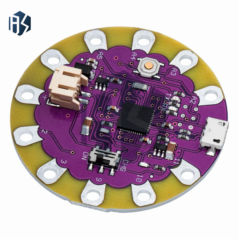 Lilypad ATmega32U4 ATmega328P Development Board Micro USB Arduino Zpaxo