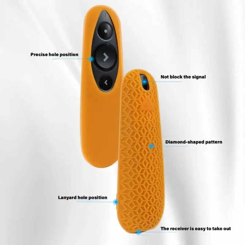 Practical Silicone Skin Presenters Case Presentation Devices Nonslip Zpaxo