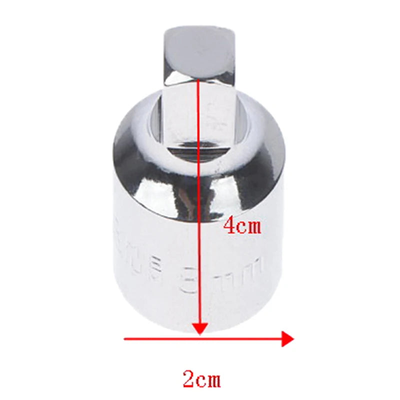 1PC 8mm Square Head Oil Sump Drain Plug Key Repair Tool Remover Compatible for Renault Citroen Peugeot Car Automotive Zpaxo