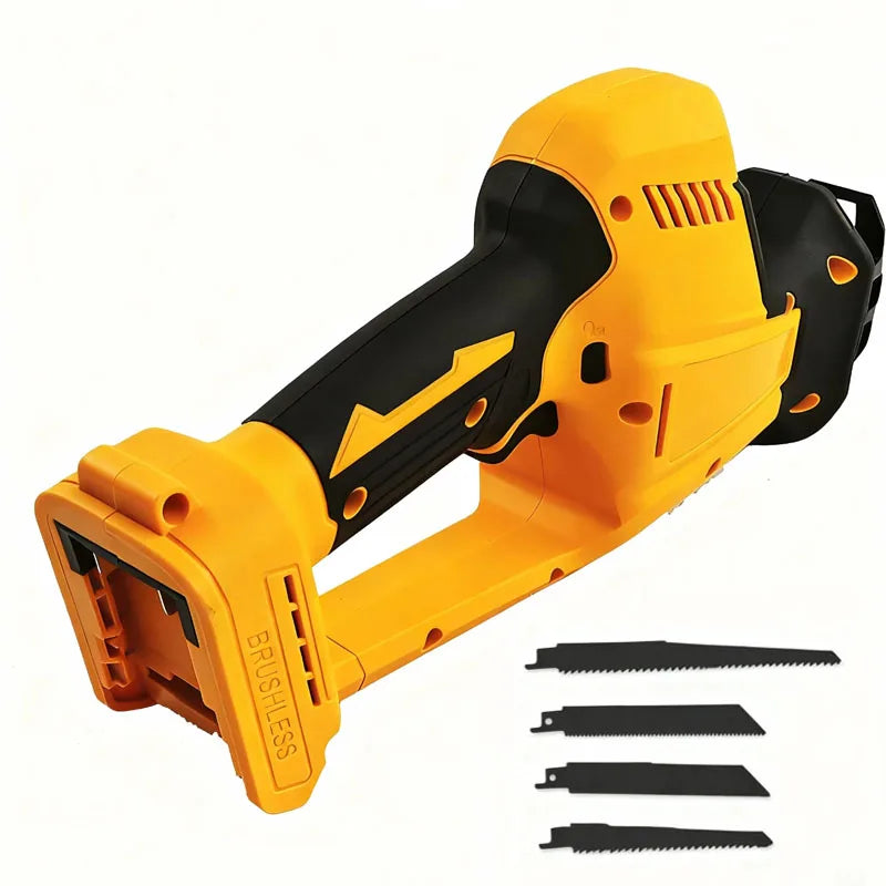 Electric Brushless Reciprocating Saw Cordless Handheld Tree Cutting