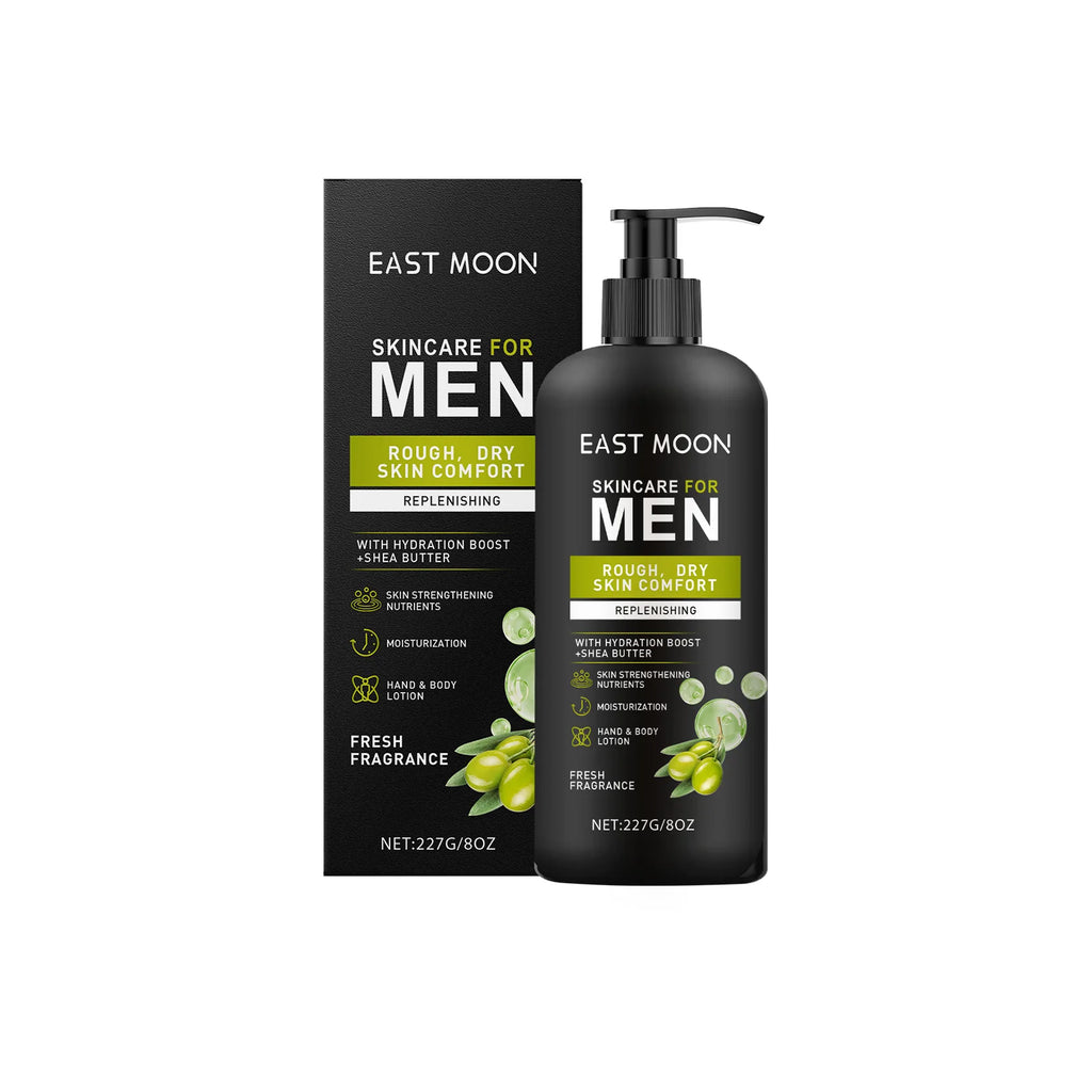 Men's Body Lotion Series Moisturize Dry Improve Sagging Oil Control Lasting Fragrance Brighten Skin Nourishing Creams Zpaxo 227g boxed