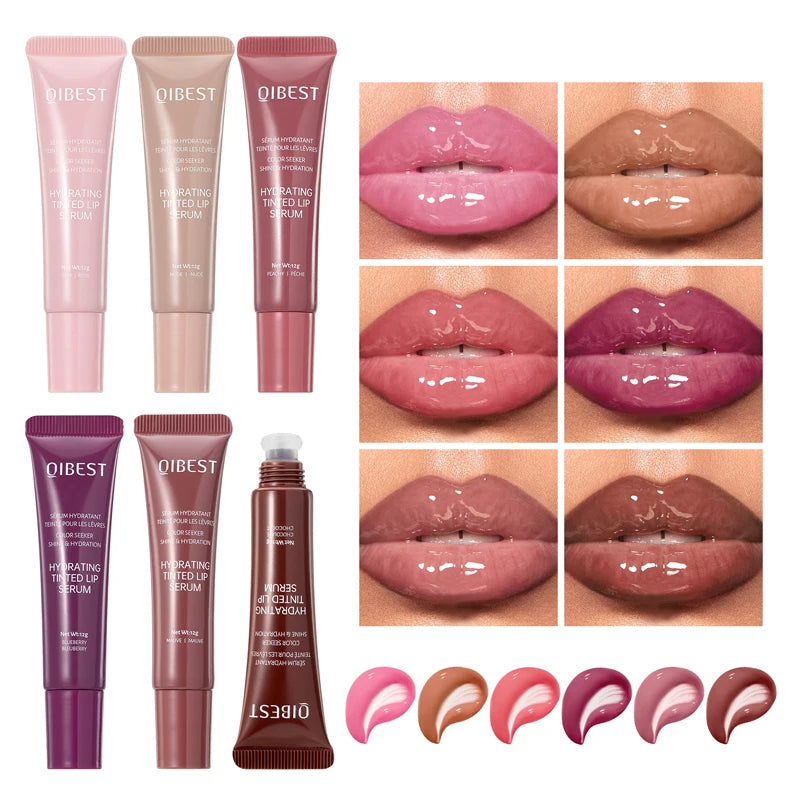 Moisturizing Lip Gloss Waterproof Sweatproof Easy Apply Non Fading