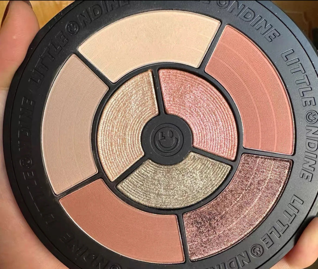 Little Ondine 8 Colors Eyeshadow Palette Vinyl Pink Brown Green Colors Matte Shimmer Xiaoaoting Makeup Cosmetics Zpaxo