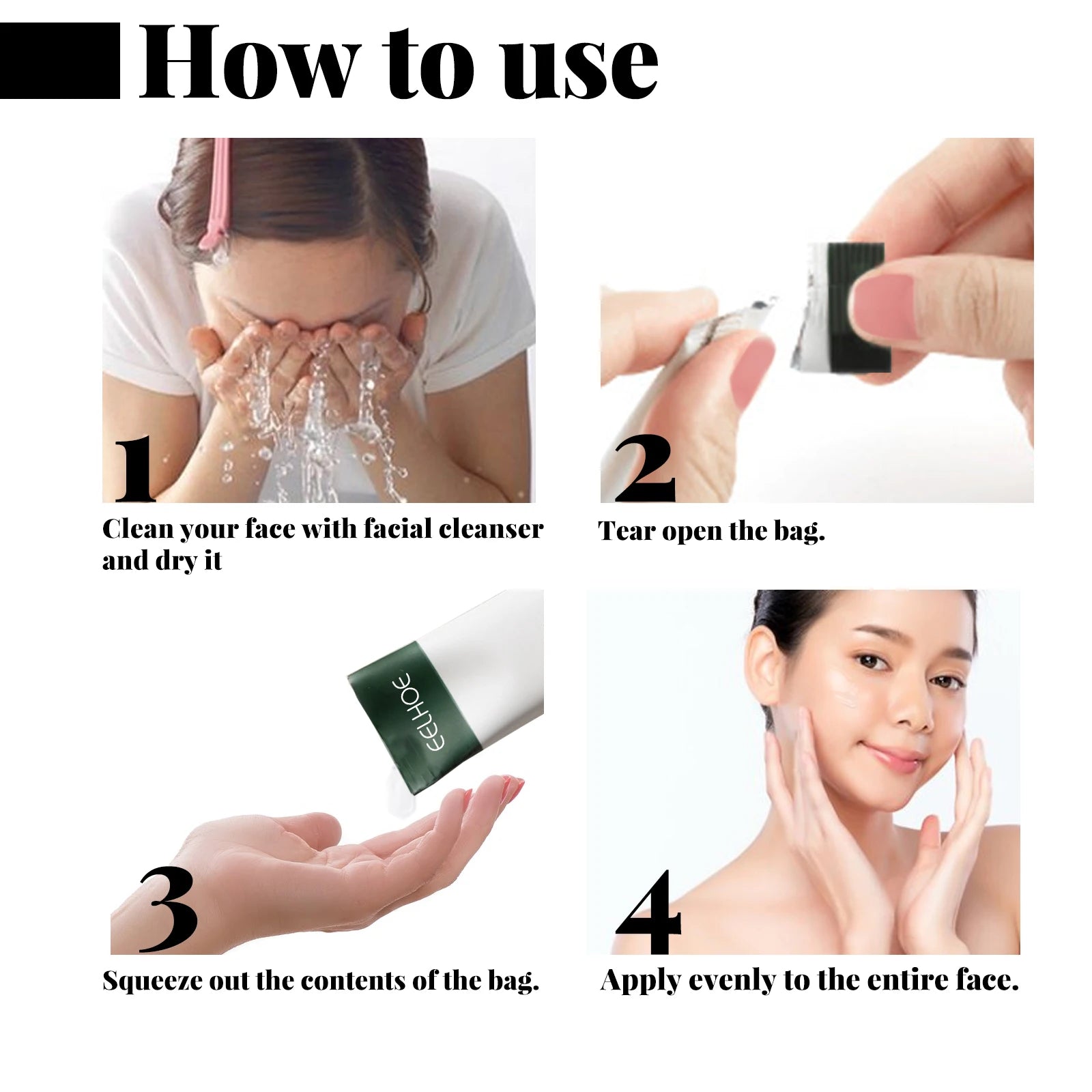 20Pcs Collagen Firming Mask Moisturizing Anti-Aging Hydrating Wash-Free Sleeping Facial Masks Nourishing Smooth Skin Care Zpaxo