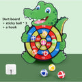 Montessori Dart Board Target Sports Game Toys Children 4 6 Years Old